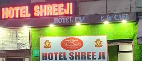 Façade de l’hébergement