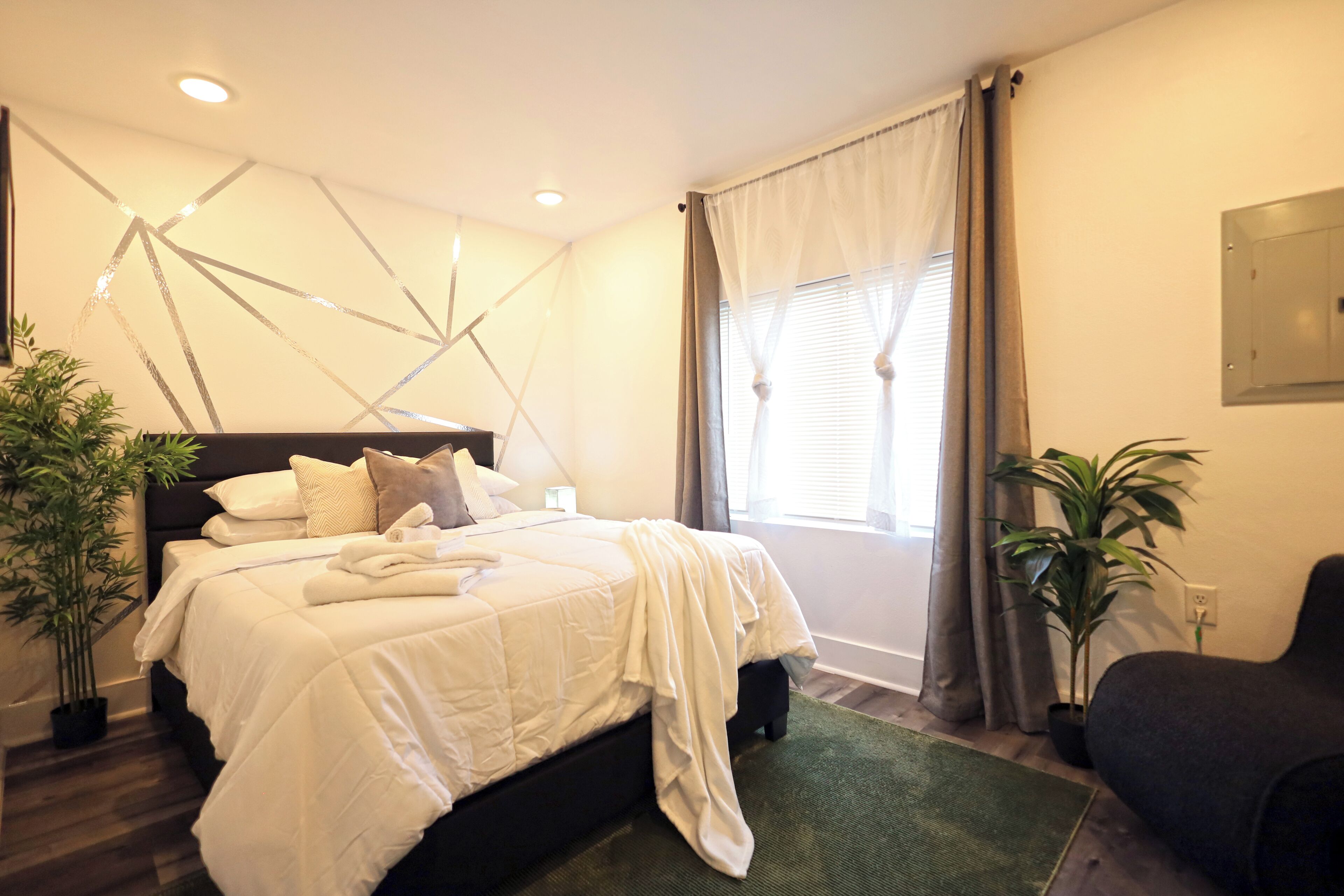 1 chambre, fer et planche à repasser, Wi-Fi, draps fournis