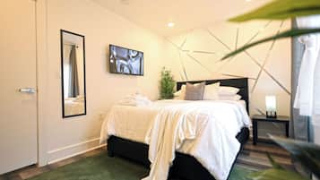 1 室のベッドルーム、アイロン / アイロン台、WiFi、ベッドシーツ