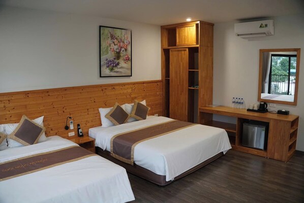 Family Room, Balcony, Resort View | Desk, free WiFi