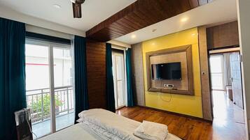 Kamar Deluks, pemandangan gunung | Wi-Fi gratis