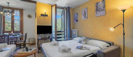 Studio Familial, vue montagne (Appartamento Rifugio dei Sogni)