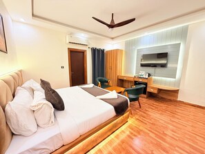 Deluxe Double Room, City View | Premium bedding, memory-foam beds, individually furnished, desk - The Prominence Hotel Greater Noida (Greater Noida)