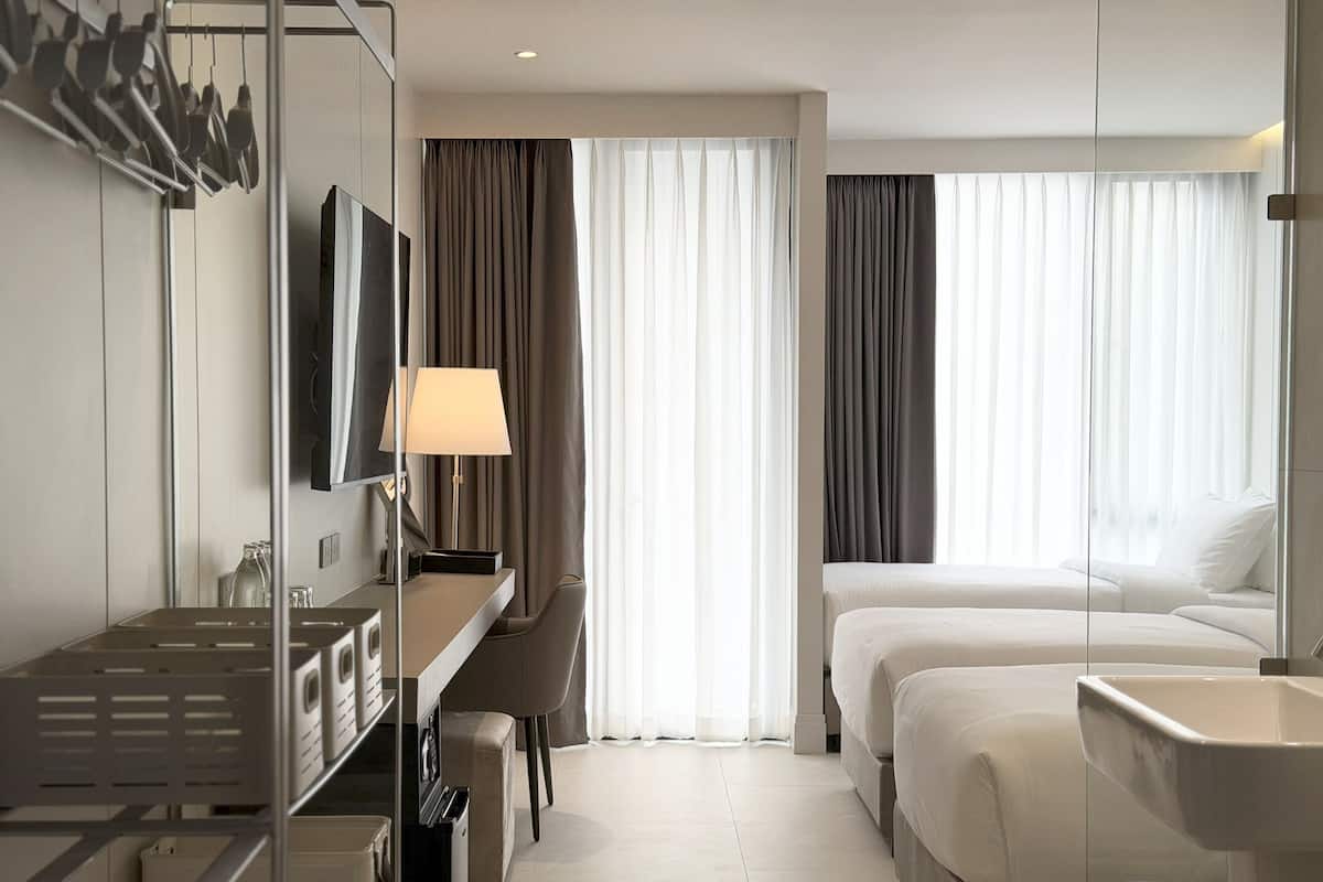 Dreibettzimmer, 3 Einzelbetten