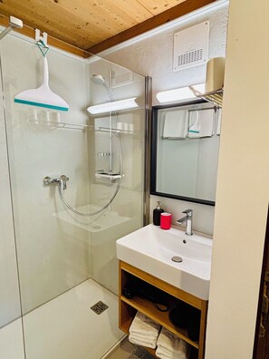 Hair dryer, towels, toilet paper - Country house Taxach Saalbach (Saalbach)