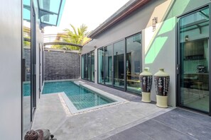 Outdoor pool - 5BR Villa Waterfall Pool Movie Room V257 (Rawai)
