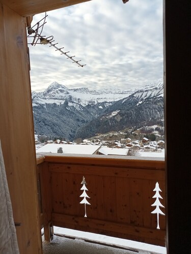 Appartement dans un chalet au coeur des pistes