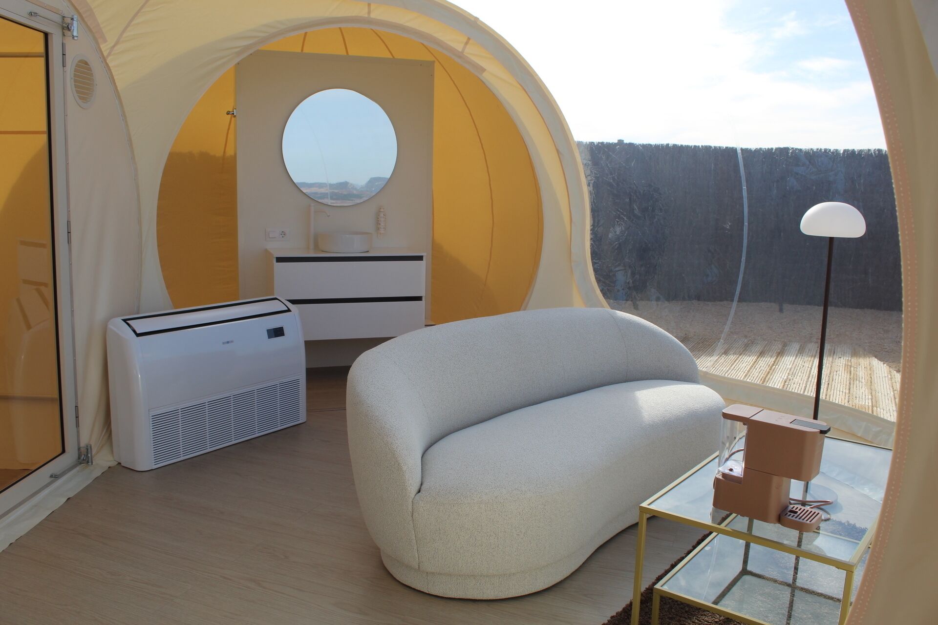 Deluxe suite, uitzicht op wijngaard