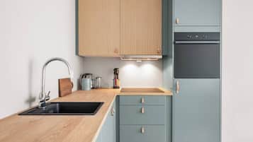 Kühlschrank, Ofen, Herdplatte, Geschirrspüler