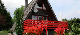 'Ferienhaus Zum Vennbiber' with Private Garden, Directly by the High Fens