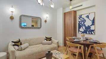 Smart-tv en een kantoor