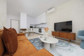 TV, escritórios