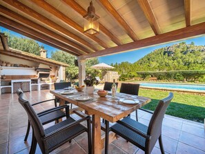 Outdoor dining - Can Vins by Interhome (Pollença)