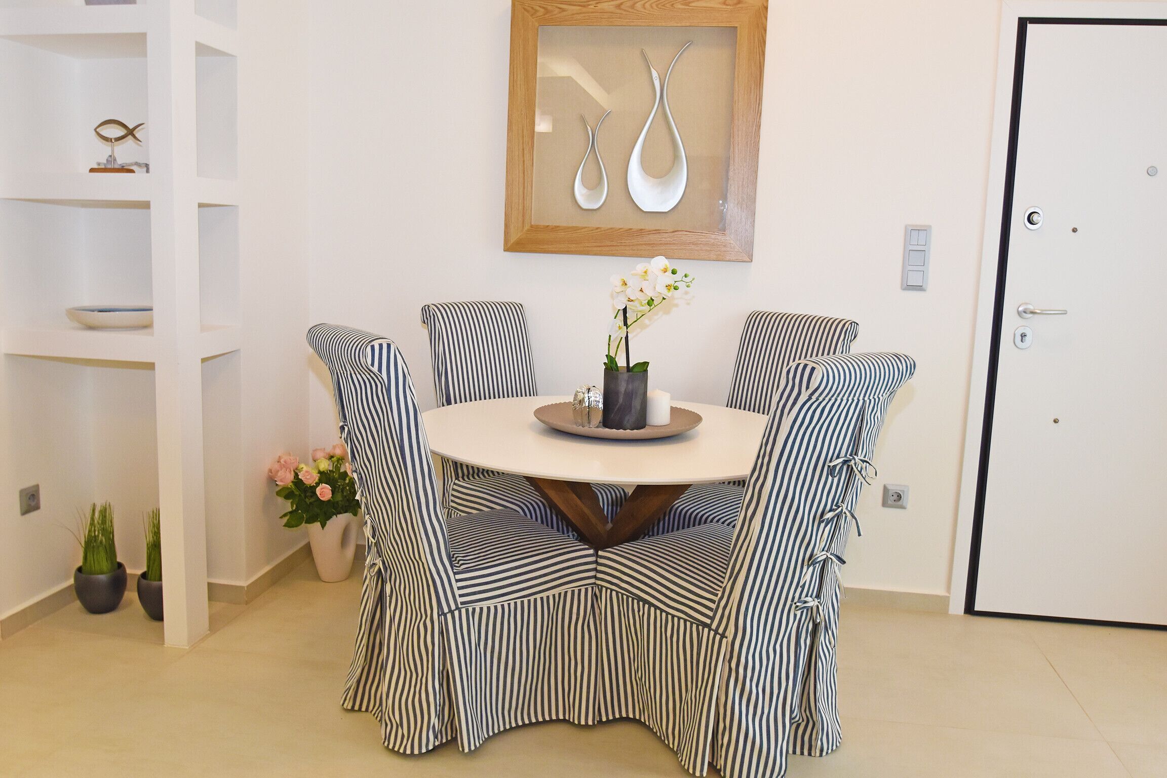 Spiseområde på rommet