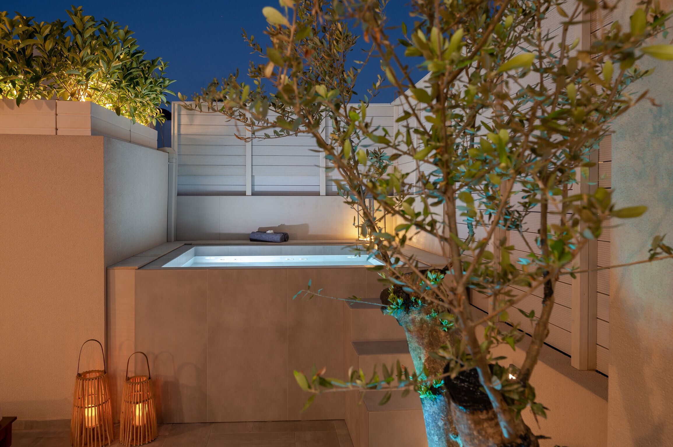 Terrasse sur le toit