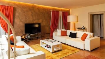 Appartement, vue parc | Coin séjour