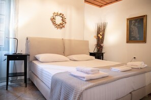 Apartment, 1 Bedroom, Smoking, Balcony | 1 bedroom, blackout curtains, bed sheets - Areopolis Central Apartment (East Mani)