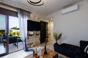 Living room - Stone Project Villa (Rethymno)