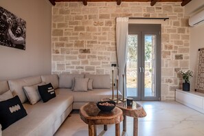 Living room - Thyme Villa (Rethymno)