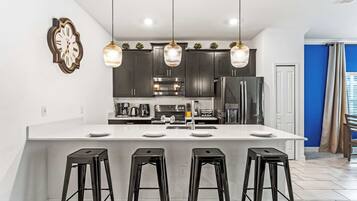 Townhome, Multiple Beds, Pool Access, Pool View (Be our guest At Championsgate) | Private kitchen