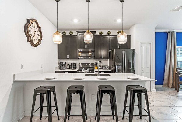 Townhome, Multiple Beds, Pool Access, Pool View (Be our guest At Championsgate) | Private kitchen