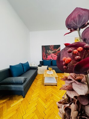 Apartamento básico | Sala de estar