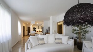 Appartamento, 4 camere da letto, fumatori, terrazzo | Soggiorno