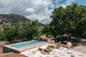 Casa, 1 camera da letto, piscina privata | Vista balcone