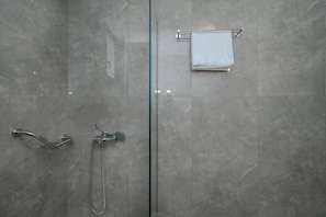 Villa, 3 Bedrooms, Private Pool, Sea View | Bathroom - Jason Panorama Villa 2 (Rethymno)