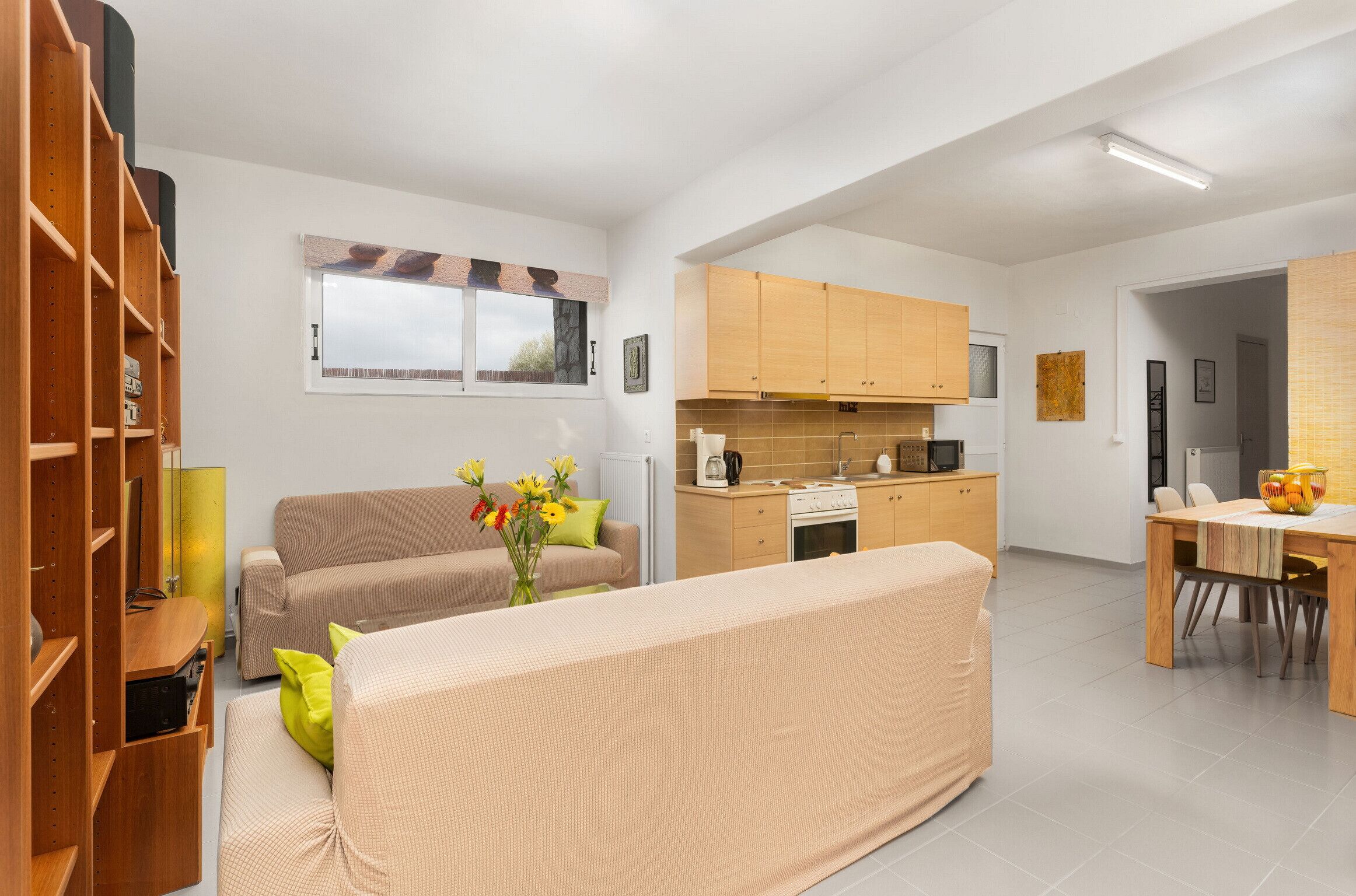 Villa, 3 Bedrooms, Private Pool, Sea View | Living room | Fireplace