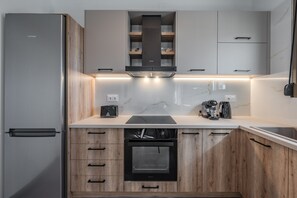 Villa, 1 Bedroom, Smoking, Private Pool | Private kitchen - Meli & Gio Villa 1 (Rethymno)