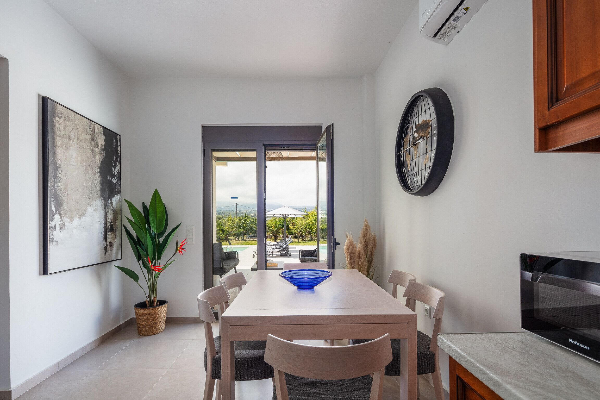 Villa, 4 habitaciones, piscina privada, vistas a la montaña | Servicio de comidas en la habitación