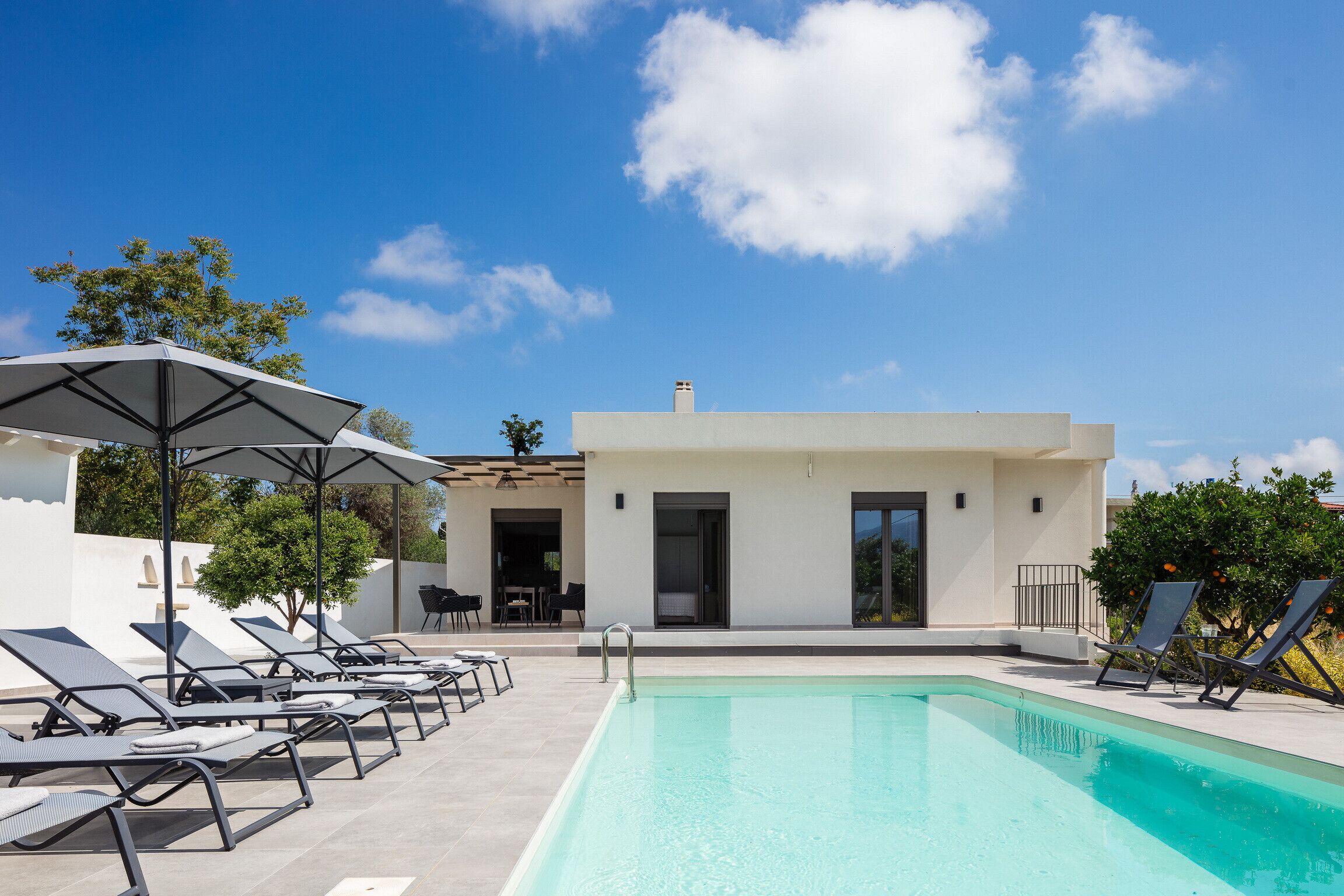 Villa, 4 Bedrooms, Private Pool, Mountain View | Balcony view