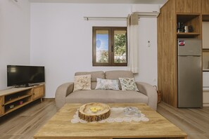 Living room - Villa Panormo Crete (Mylopotamos)