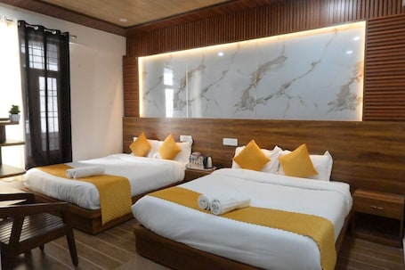 Camas extra, wifi gratis y ropa de cama