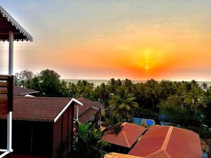 Majoituspaikan julkisivu