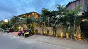Fachada da propriedade
