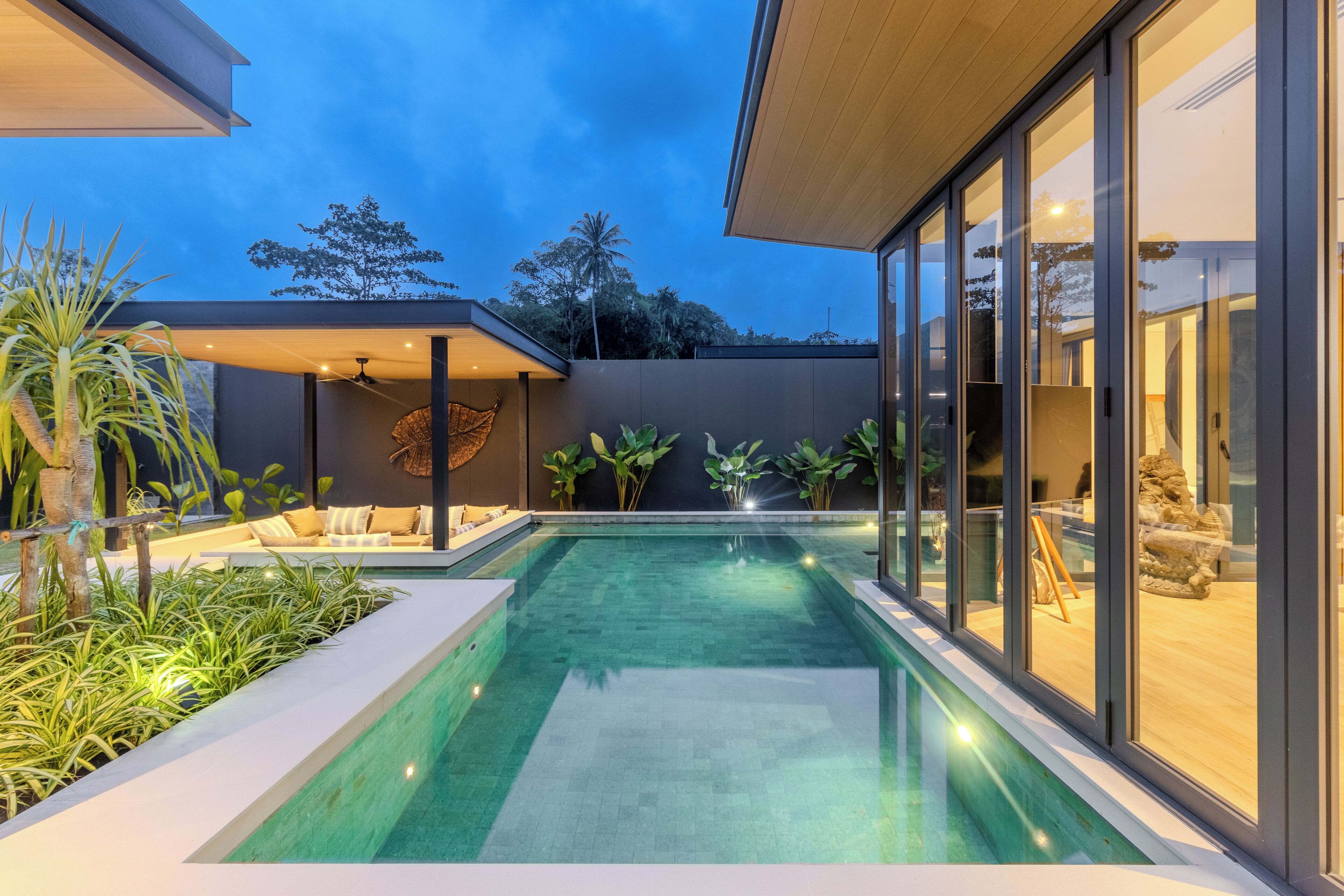 Alberca al aire libre 