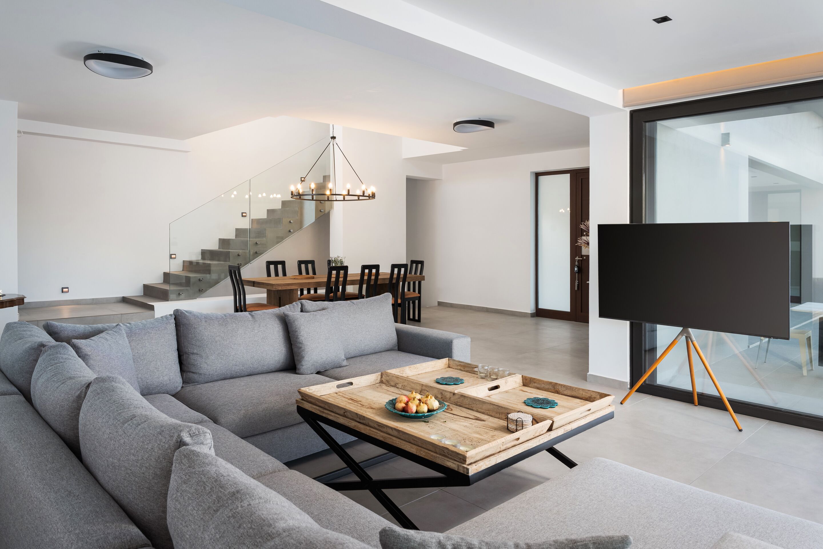 Villa, Sea View | Living room