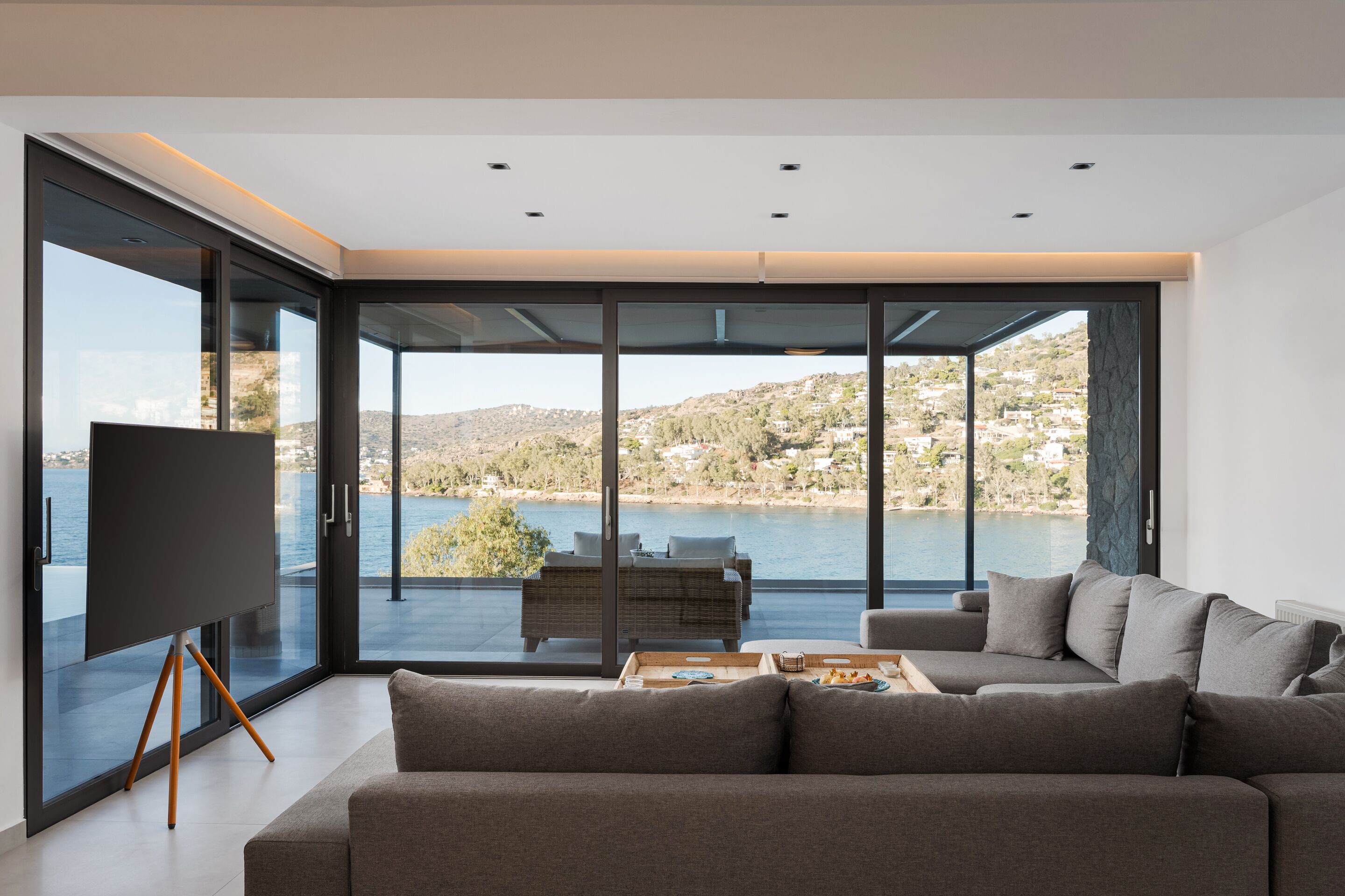 Villa, Sea View | Living room