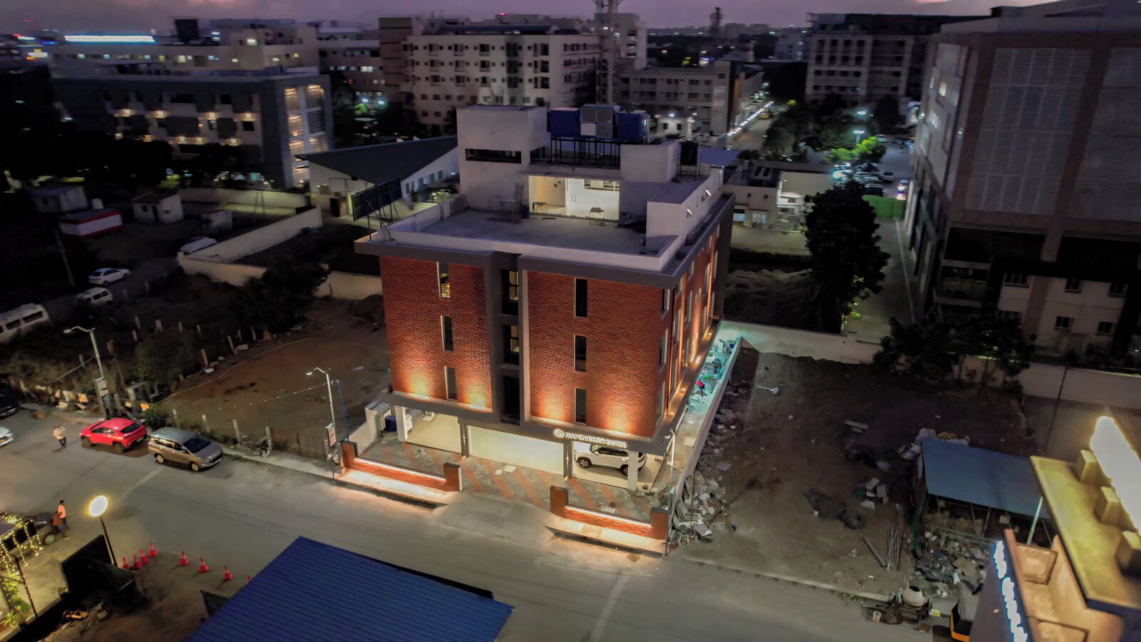 Entrada da propriedade