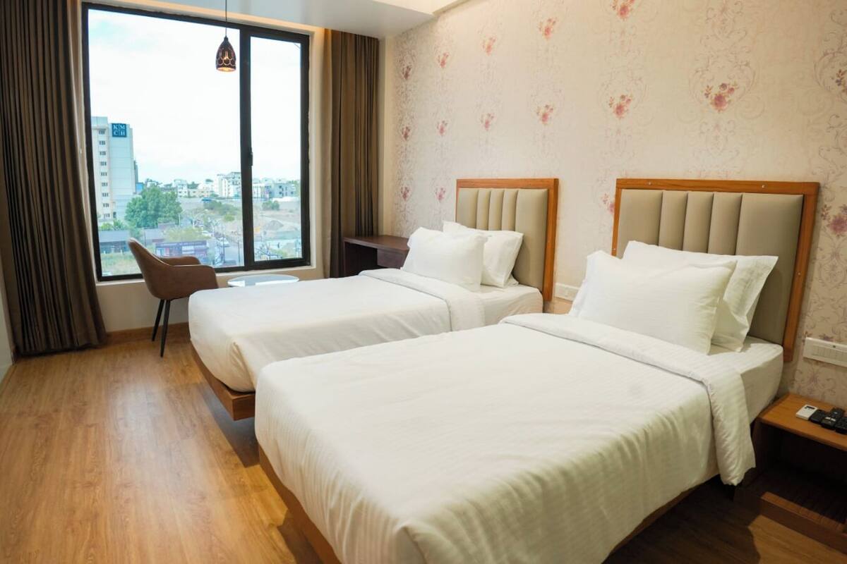Wifi gratis y ropa de cama