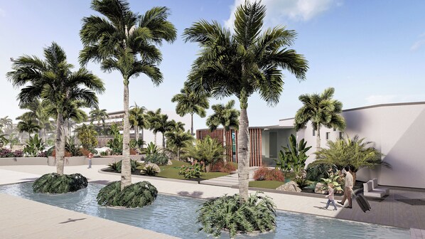 2 outdoor pools, pool umbrellas, sun loungers - Elba Corralejo Premium Level Only Adults (Corralejo)