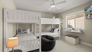 3 chambres, décoration personnalisée, ameublement personnalisé, bureau