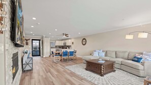 Condo, Multiple Beds, Balcony (Lakeside Haven) | Living area - Lakeside Haven - Condo for 8 (Sunrise Beach)