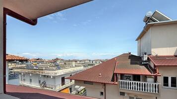 Udsigt fra overnatningsstedet