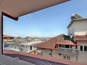 Udsigt fra overnatningsstedet