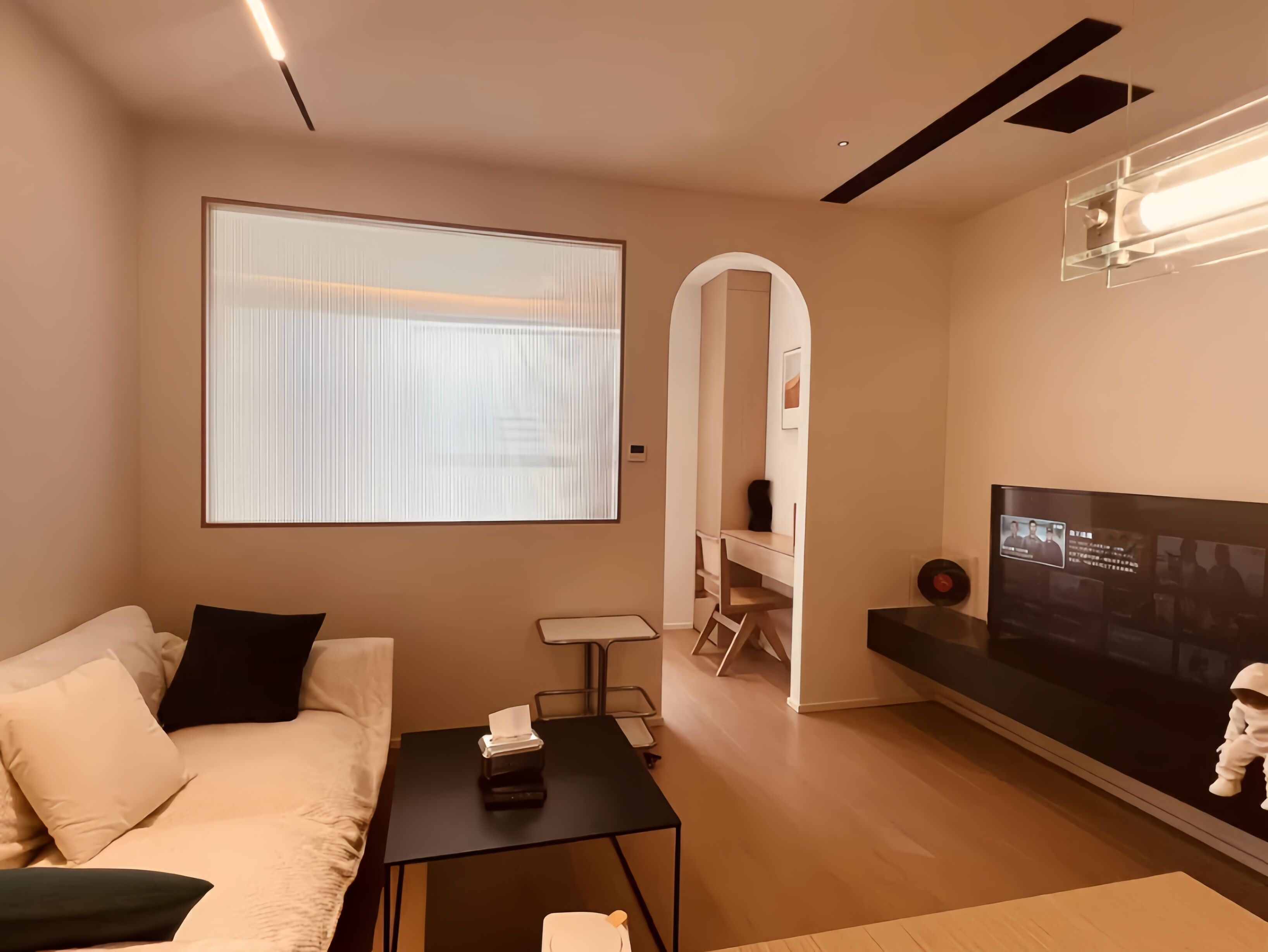 Dobbeltrom – superior, byutsikt | Oppholdsområde