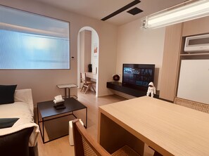 Superior-dobbeltværelse - byudsigt | Opholdsområde