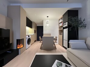 Classic-dobbeltværelse - byudsigt | Stue